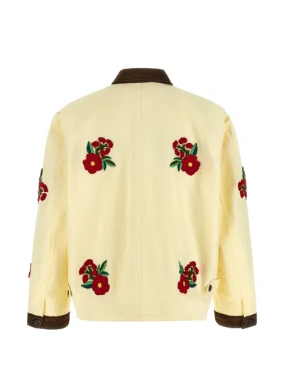 Found Workwear Jacket Puffer Jackets Multicolor In Neutral
