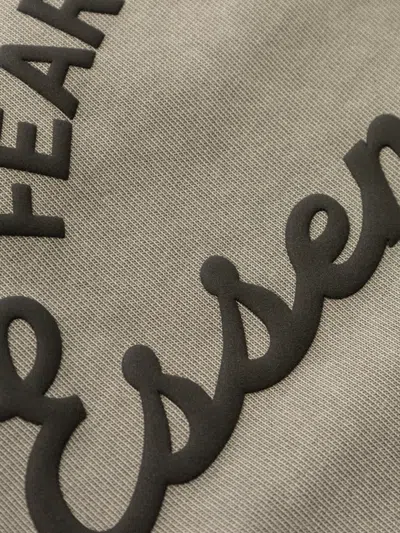 Essentials Logo-print T-shirt In Neutral