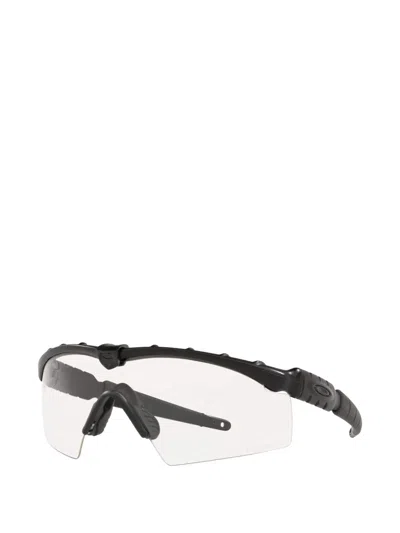 Oakley M Frame 2.0 Strike 130mm Semi Rimless Rectangular Sunglasses In Gray