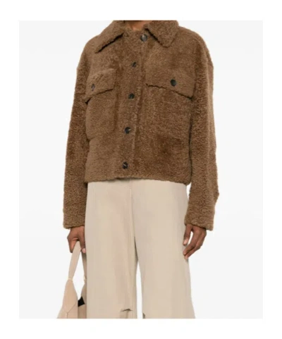Brunello Cucinelli Button-up Jacket In Brown