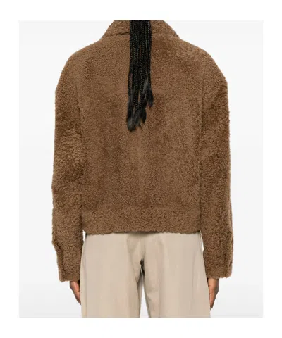 Brunello Cucinelli Button-up Jacket In Brown
