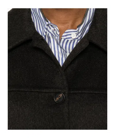 Brunello Cucinelli Flap-pocket Jacket In Black