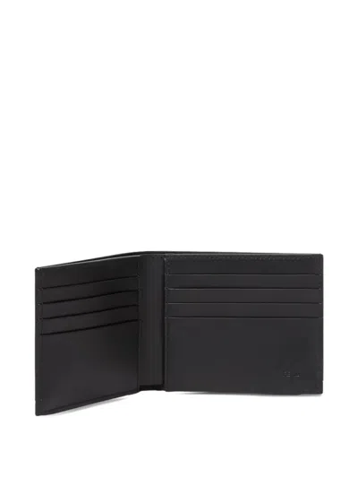 Fendi Squared Ff Wallet In Black