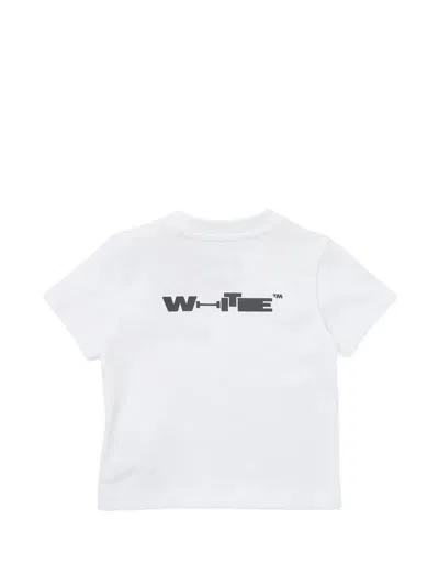 Off-white Logo-print T-shirt In White