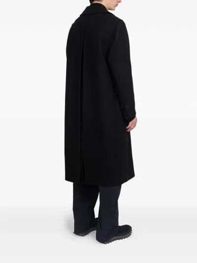 Rier Loden Coat Classic In Black