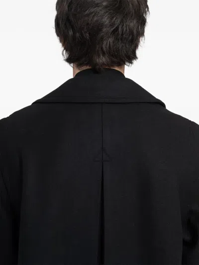 Rier Loden Coat Classic In Black