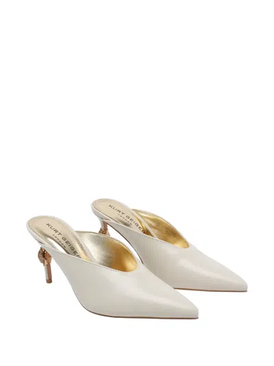 Kurt Geiger Eagle Pointed-toe Mules In Multi