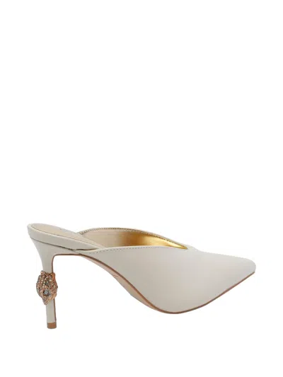 Kurt Geiger Eagle Pointed-toe Mules In Multi