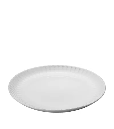 Georg Jensen Bernadotte Stackable Dinner Plate In White