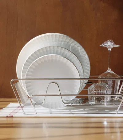 Georg Jensen Bernadotte Stackable Dinner Plate In White