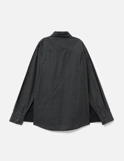 Protocol Index Four Hands Check Shirts In Black