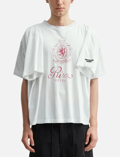 Protocol Index Four Hands T-shirts In White