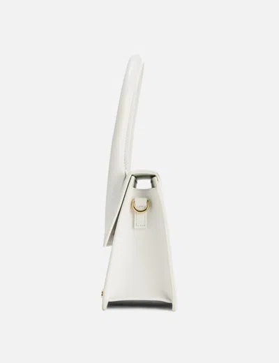 Jacquemus Women Le Grand Chiquito Leather Handbag In White