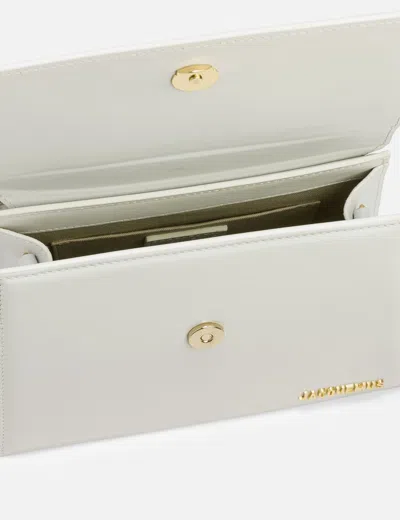 Jacquemus Women Le Grand Chiquito Leather Handbag In White