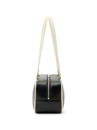 Palm Angels Logo Rectangular Shoulder Bag In Black