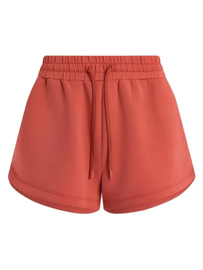Varley Coulter Drawstring-waist Shorts In Orange