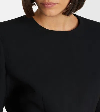 Mugler Single-breasted Jacket In Black