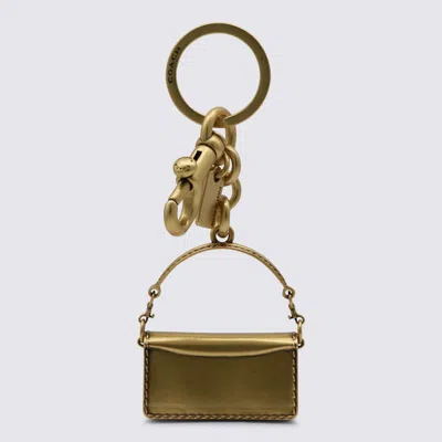 Coach Keychains Brass