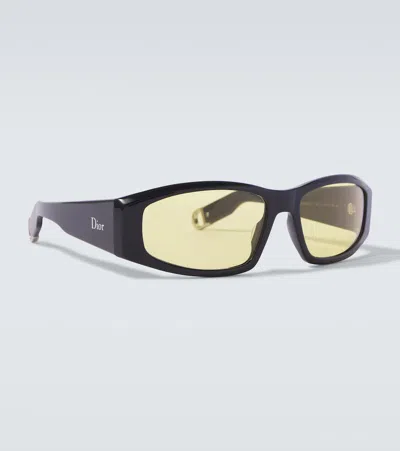 Dior Symbol S1i Rectangular Sunglasses In Pattern