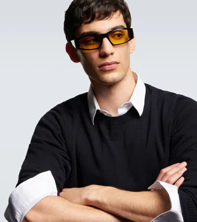 Dior Symbol S1i Rectangular Sunglasses In Pattern