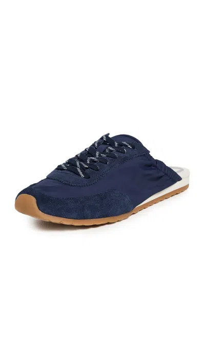 Dolce Vita Daris Mule Sneakers Navy Nylon In Blue