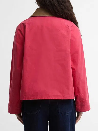 Barbour X Paul Smith Button Spey Jacket In Blue