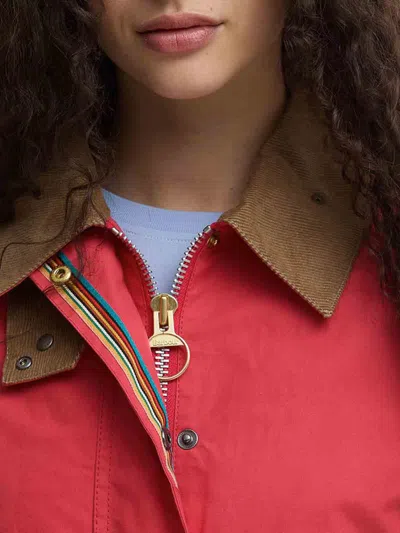 Barbour X Paul Smith Button Spey Jacket In Blue