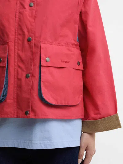 Barbour X Paul Smith Button Spey Jacket In Blue