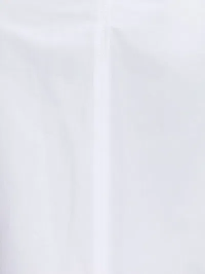 Jacquemus La Jupe Triangle Cotton-blend Midi Skirt In White