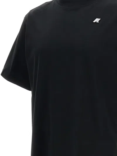 K-way Logo-print T-shirt In Black