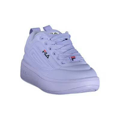 Fila Blue Polyester Athletic Sneakers In Purple