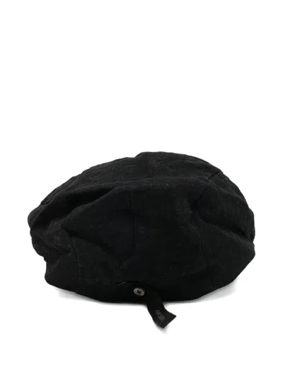 Forme D'expression Textured Beret Cap In Pink