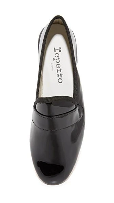 Shop Repetto Michael Loafers In Noir