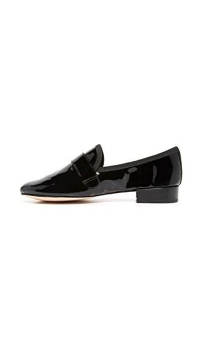 Shop Repetto Michael Loafers In Noir