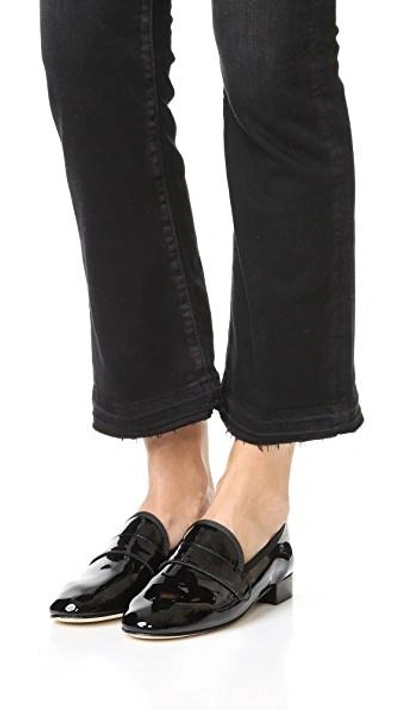 Shop Repetto Michael Loafers In Noir
