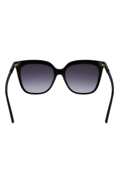 Longchamp 53mm Rectangular Sunglasses In Pink