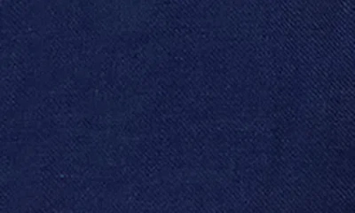 Bugatchi Trent Drawstring Linen Shorts In Blue