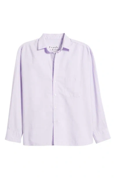 Frank & Eileen Continuous Button-up Shirt In White