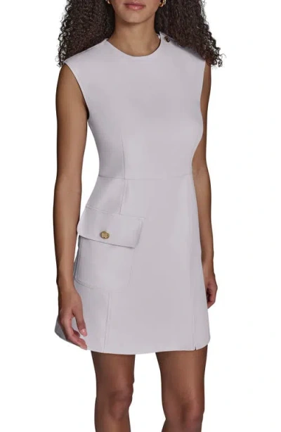 Bcbg Iconic Stretch Asymmetric Minidress In White