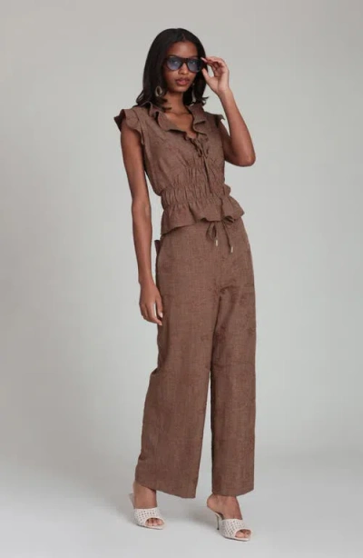 Bagatelle Pull-on Pants In Brown