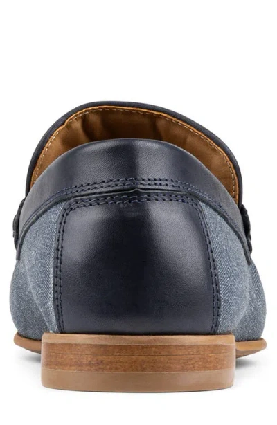 Donald Pliner Danner Bit Loafer In Blue