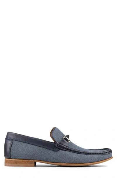 Donald Pliner Danner Bit Loafer In Blue