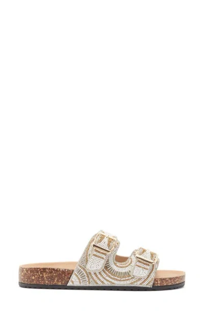 Top Moda Spring Slide Sandal In Multi