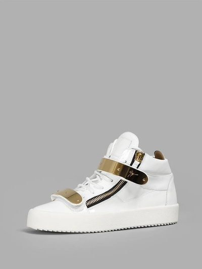 Shop Giuseppe Zanotti Men's High Top Sneakers