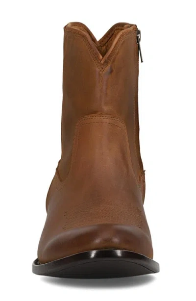 Frye Austin Inside Zip Plain Toe Boots In Multi