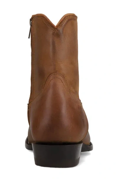 Frye Austin Inside Zip Plain Toe Boots In Multi