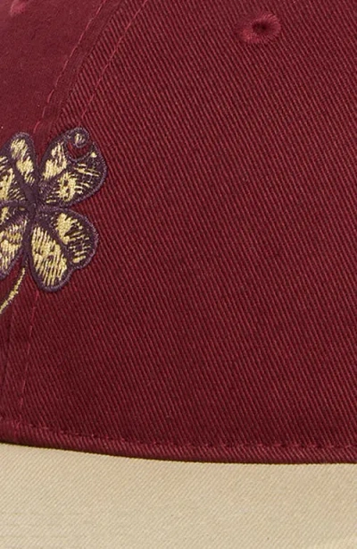 Carhartt Work In Progress Clover Baseball Cap In Multi