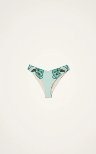 La Doublej Mirage Bottom In Green