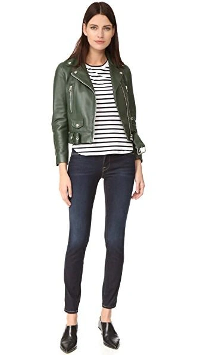 Shop Frame Le High Skinny Jeans In Edgeware