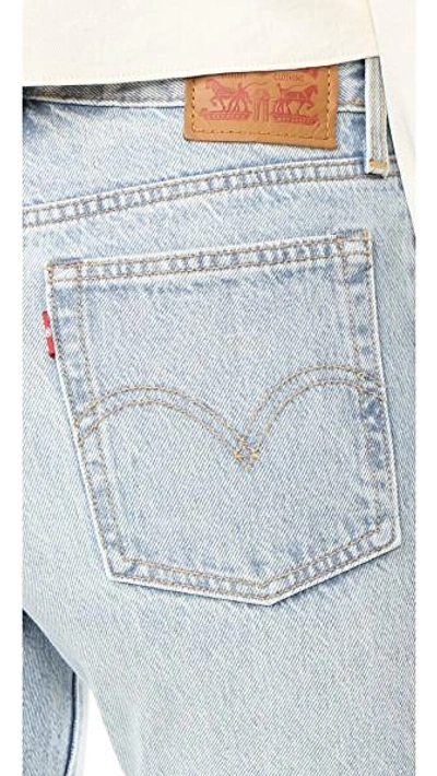 Shop Levi's Wedgie Icon Selvedge Jeans In Desert Delta